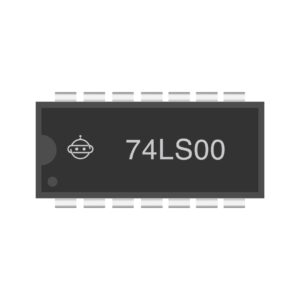 7400 Quad 2-Input NAND Gate IC - HC00 / LS00 Series for Logic Applications
