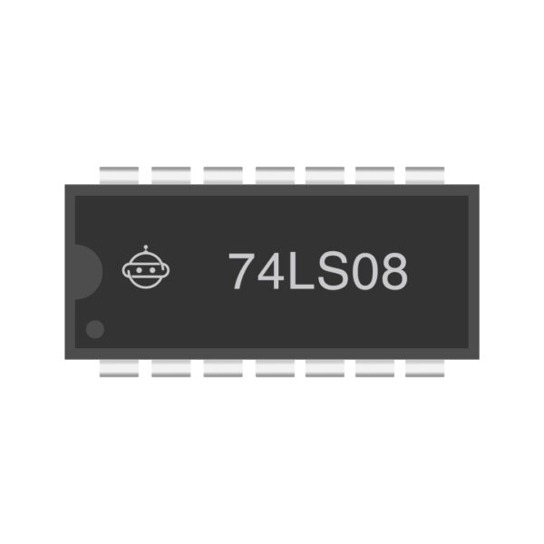 7408 Quad AND Gate IC – Available in HC08 & LS08 Series for Digital Circuits
