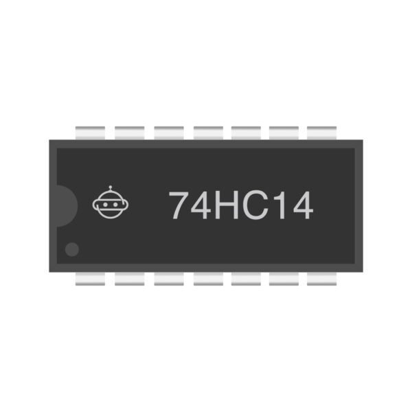 74LS14 Hex Inverter IC with Schmitt Trigger for Noise Reduction