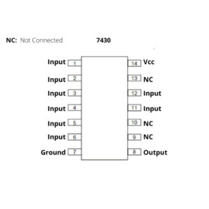 HC30 8-Input NAND Gate IC – High-Speed CMOS Logic Solution