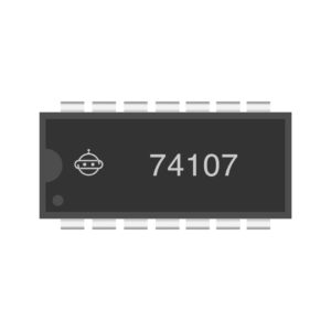 LS107 Dual JK Flip-Flop IC with Clock and Clear Functions