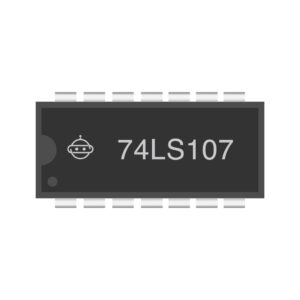 LS107 Dual JK Flip-Flop IC with Clock and Clear Functions