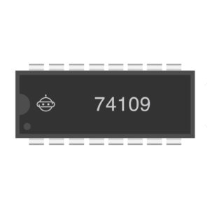 LS109 Dual JK Master-Slave Flip-Flop IC for Edge-Triggered Logic Operations