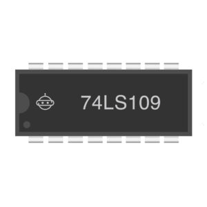 LS109 Dual JK Master-Slave Flip-Flop IC for Edge-Triggered Logic Operations