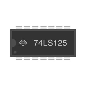 LS125 Quad Bus Buffer IC with 3-State Outputs for Bus Isolation