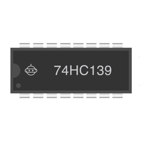74HC139 Dual 2-to-4 Decoder IC for Data Routing and Multiplexing