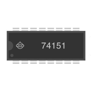 74151 Multiplexer IC (HC151/LS151) – 8-to-1 Data Selector