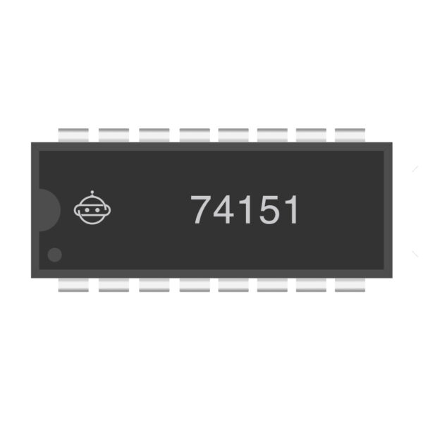 74151 Multiplexer IC (HC151/LS151) – 8-to-1 Data Selector