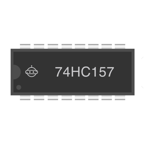 74157 Quad 2-to-1 Multiplexer IC – HC157/LS157