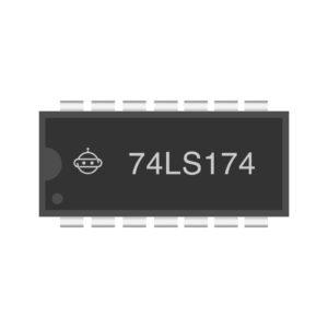 74174 Hex D-Type Flip-Flop with Clear – LS174/HC174