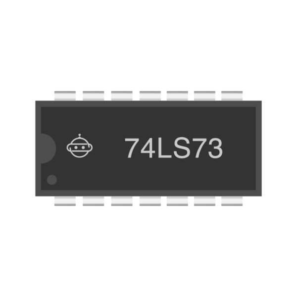 7473 Dual JK Flip-Flop IC with Clear – Available in HC73 and LS73 Series