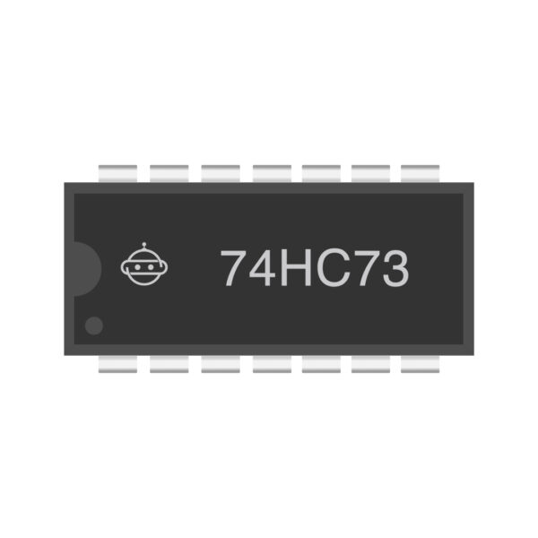 7473 Dual JK Flip-Flop IC with Clear – Available in HC73 and LS73 Series
