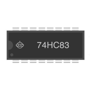 7483 4-Bit Binary Full Adder IC – Available in HC83 and LS83 Variants for Arithmetic Circuits